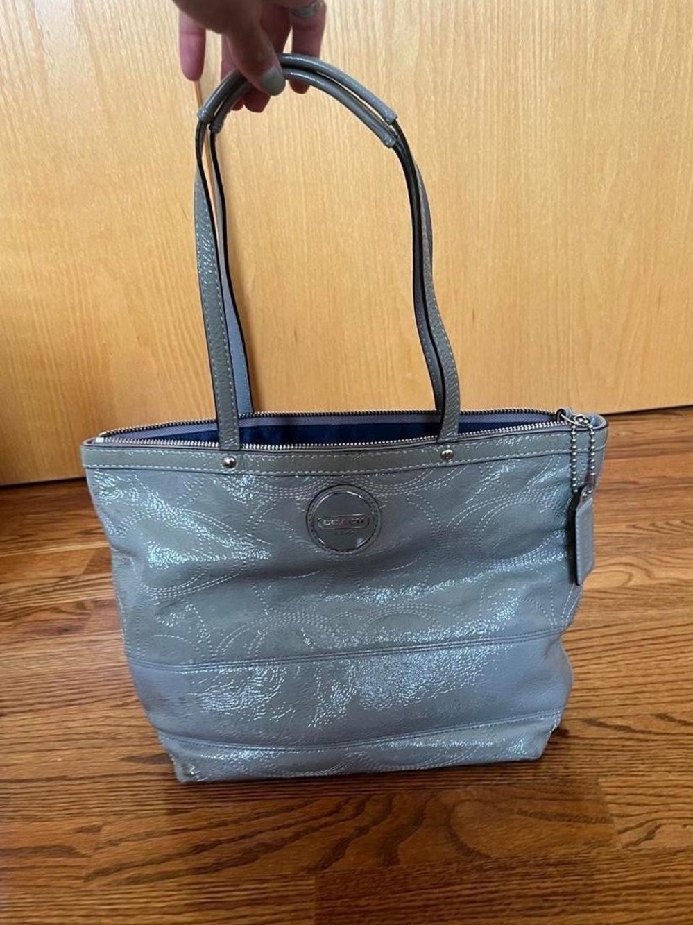 COACH Gray Shoulder / Tote Bag